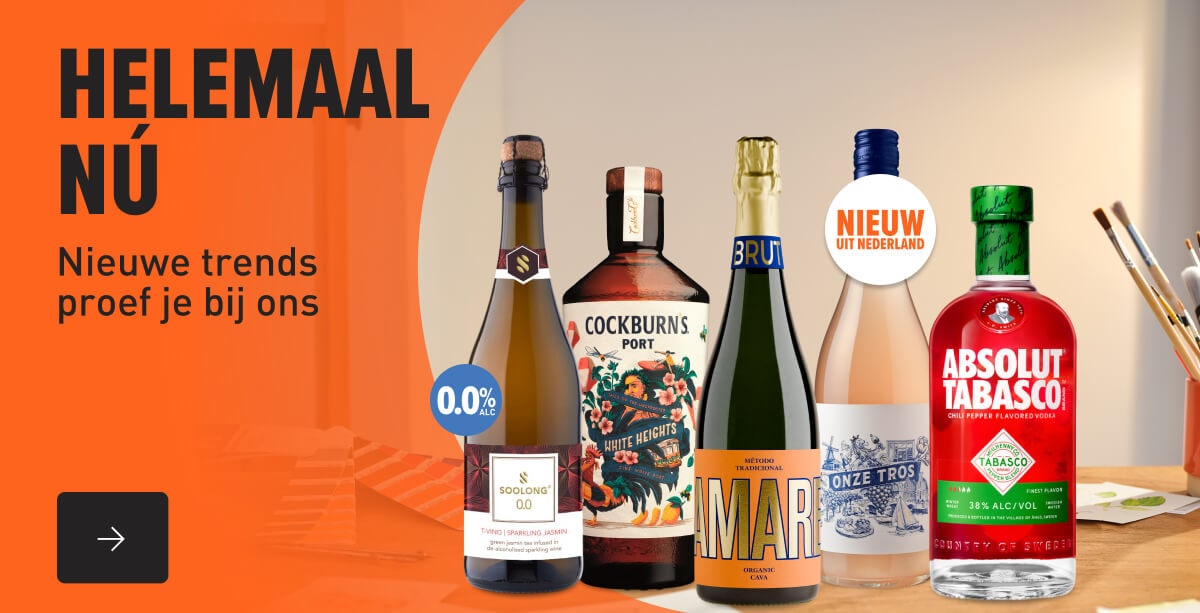 Helemaal n&uacute;. Nieuwe trends proef je bij ons.